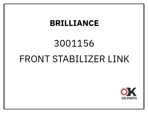 BRILLIANCE 3001156 FRONT STABILIZER LINK