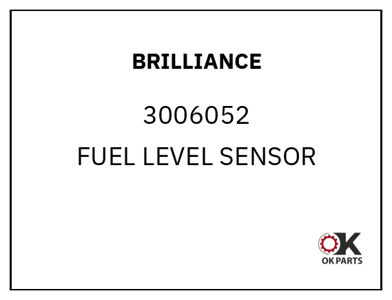 BRILLIANCE 3006052 FUEL LEVEL SENSOR