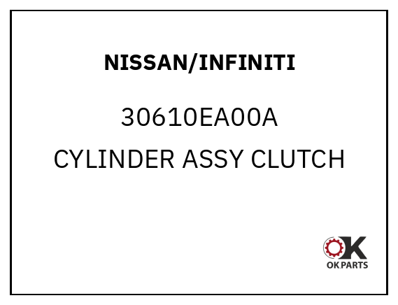 NISSAN/INFINITI 30610EA00A CYLINDER ASSY CLUTCH