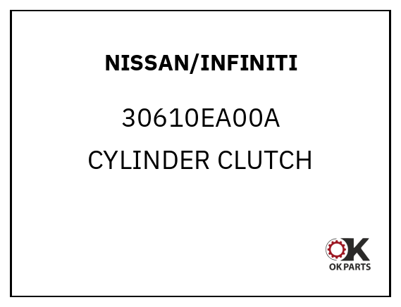 NISSAN/INFINITI 30610EA00A CYLINDER CLUTCH