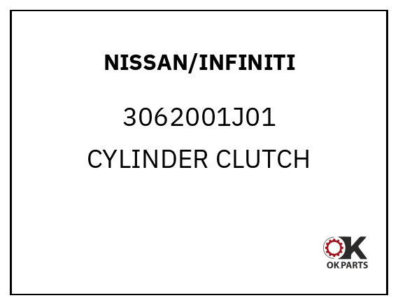NISSAN/INFINITI 3062001J01 CYLINDER CLUTCH