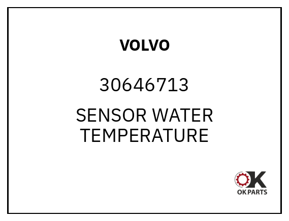 VOLVO 30646713 SENSOR WATER TEMPERATURE