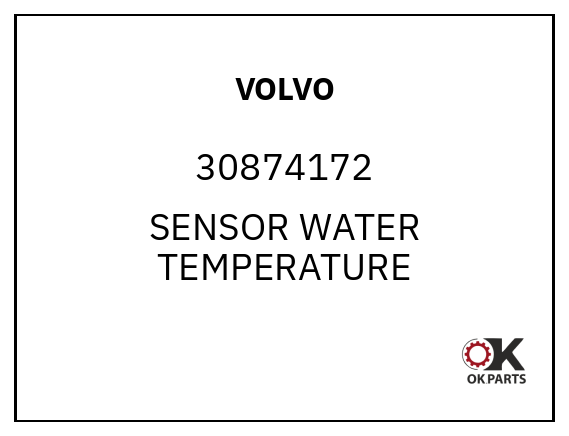 VOLVO 30874172 SENSOR WATER TEMPERATURE