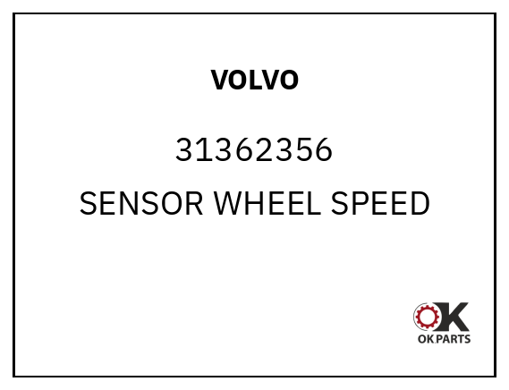 VOLVO 31362356 SENSOR WHEEL SPEED