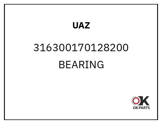 UAZ 316300170128200 BEARING