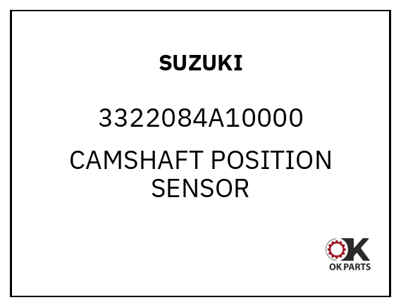 SUZUKI 3322084A10000 CAMSHAFT POSITION SENSOR