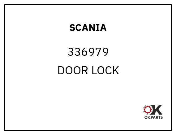SCANIA 336979 DOOR LOCK