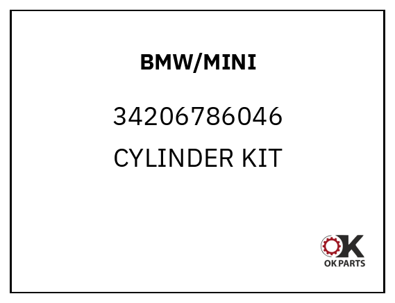 BMW/MINI 34206786046 CYLINDER KIT