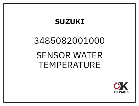 SUZUKI 3485082001000 SENSOR WATER TEMPERATURE