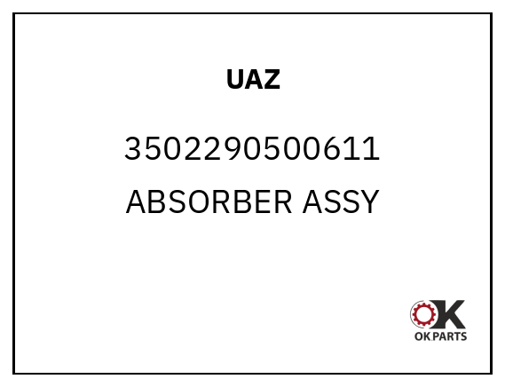 UAZ 3502290500611 ABSORBER ASSY