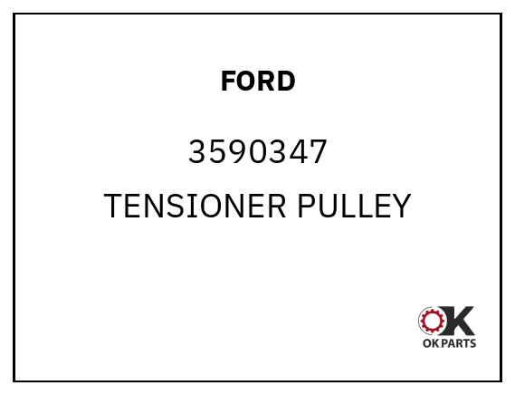 FORD 3590347 TENSIONER PULLEY