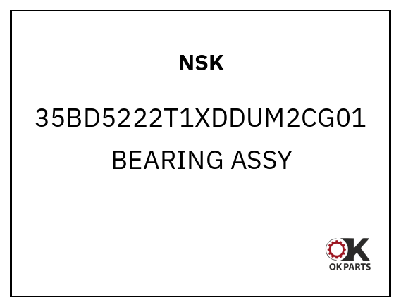 NSK 35BD5222T1XDDUM2CG01 BEARING ASSY