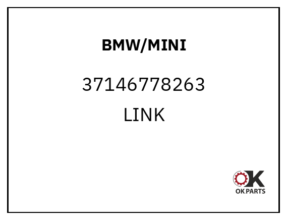 BMW/MINI 37146778263 LINK