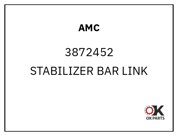 AMC 3872452 STABILIZER BAR LINK
