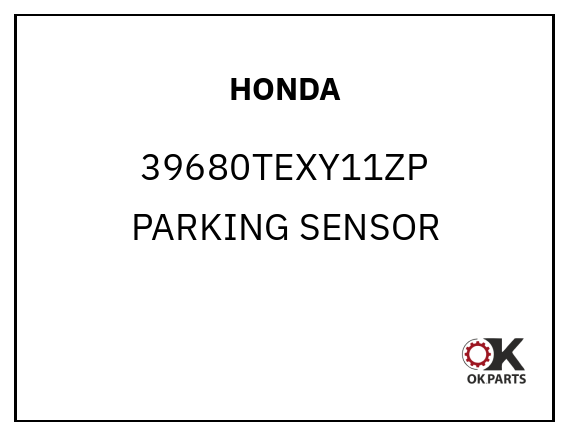 HONDA 39680TEXY11ZP PARKING SENSOR