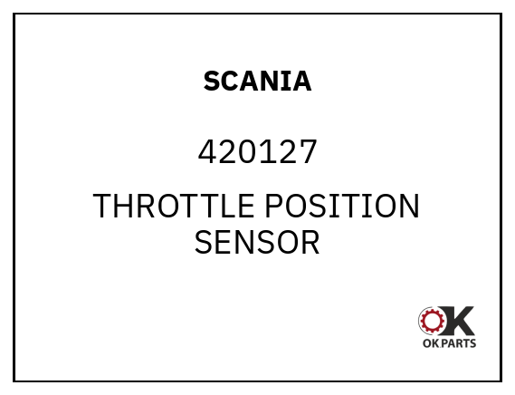 SCANIA 420127 THROTTLE POSITION SENSOR