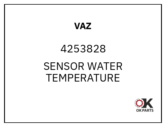 VAZ 4253828 SENSOR WATER TEMPERATURE