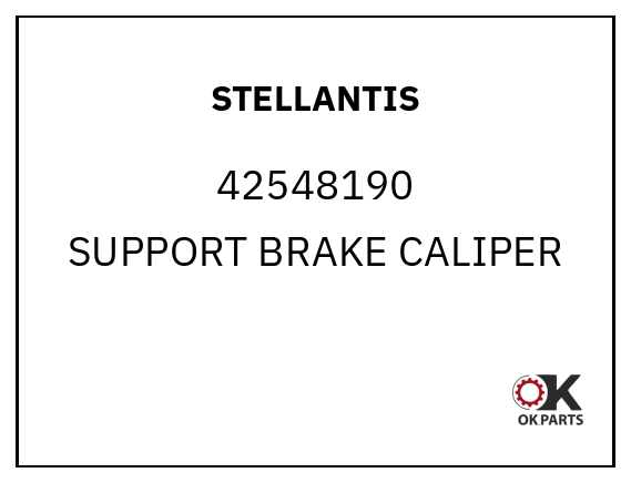 STELLANTIS 42548190 SUPPORT BRAKE CALIPER