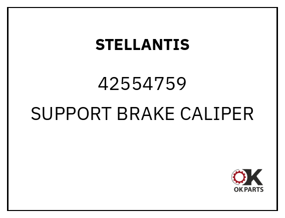 STELLANTIS 42554759 SUPPORT BRAKE CALIPER