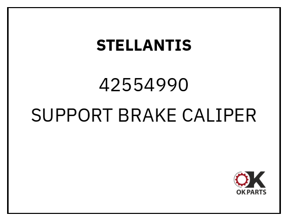 STELLANTIS 42554990 SUPPORT BRAKE CALIPER