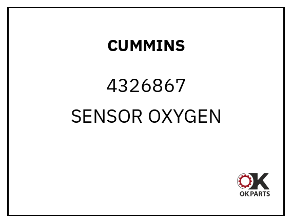 CUMMINS 4326867 SENSOR OXYGEN
