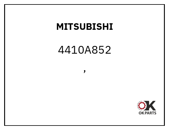MITSUBISHI 4410A852 ,