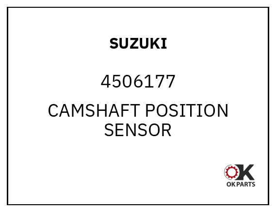 SUZUKI 4506177 CAMSHAFT POSITION SENSOR