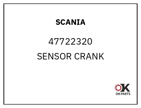 SCANIA 47722320 SENSOR CRANK