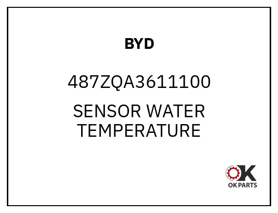 BYD 487ZQA3611100 SENSOR WATER TEMPERATURE
