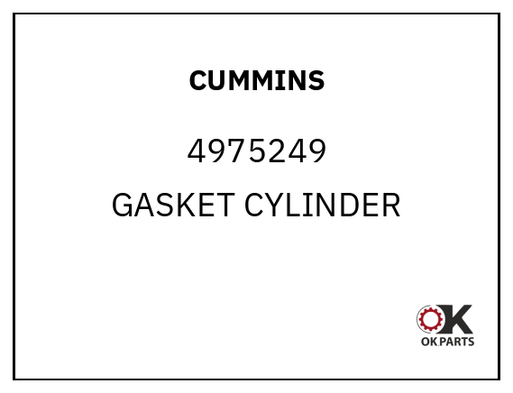 CUMMINS 4975249 GASKET CYLINDER