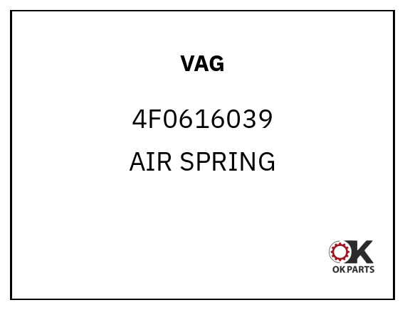 VAG 4F0616039 AIR SPRING