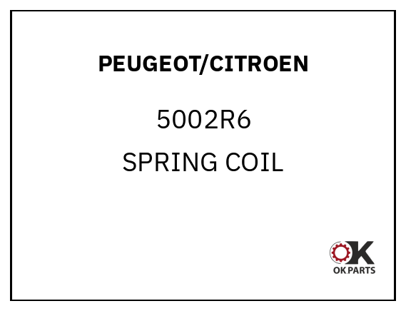 PEUGEOT/CITROEN 5002R6 SPRING COIL