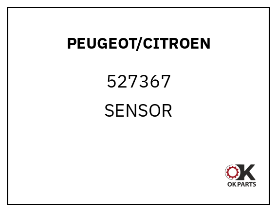 PEUGEOT/CITROEN 527367 SENSOR