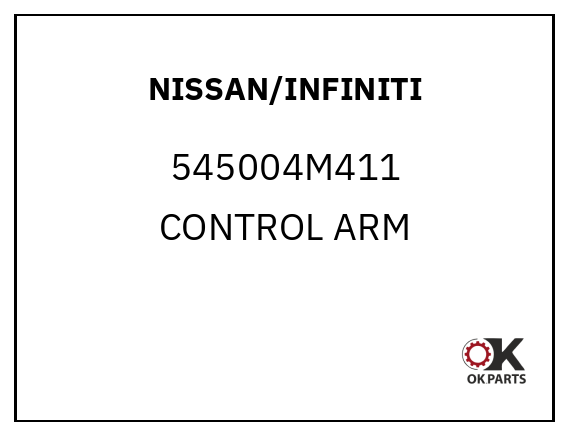 NISSAN/INFINITI 545004M411 CONTROL ARM