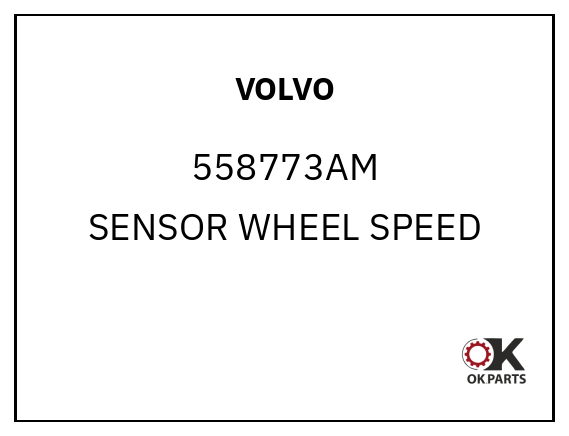 VOLVO 558773AM SENSOR WHEEL SPEED
