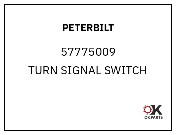 PETERBILT 57775009 TURN SIGNAL SWITCH