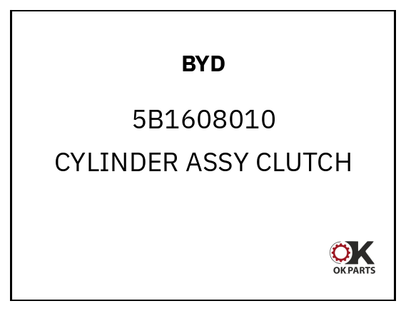 BYD 5B1608010 CYLINDER ASSY CLUTCH