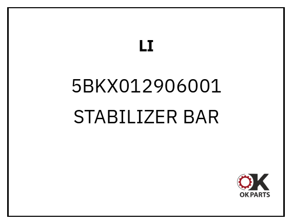 LI 5BKX012906001 STABILIZER BAR