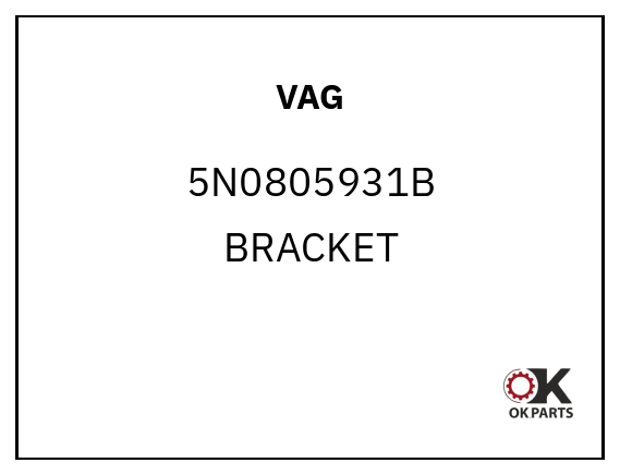 VAG 5N0805931B BRACKET