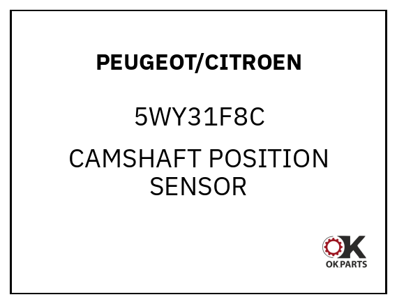 PEUGEOT/CITROEN 5WY31F8C CAMSHAFT POSITION SENSOR