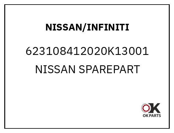 NISSAN/INFINITI 623108412020K13001 NISSAN SPAREPART