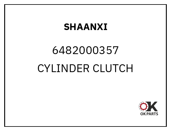 SHAANXI 6482000357 CYLINDER CLUTCH