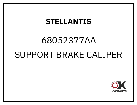 STELLANTIS 68052377AA SUPPORT BRAKE CALIPER