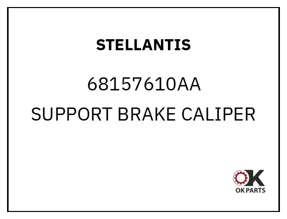 STELLANTIS 68157610AA SUPPORT BRAKE CALIPER