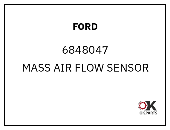 FORD 6848047 MASS AIR FLOW SENSOR
