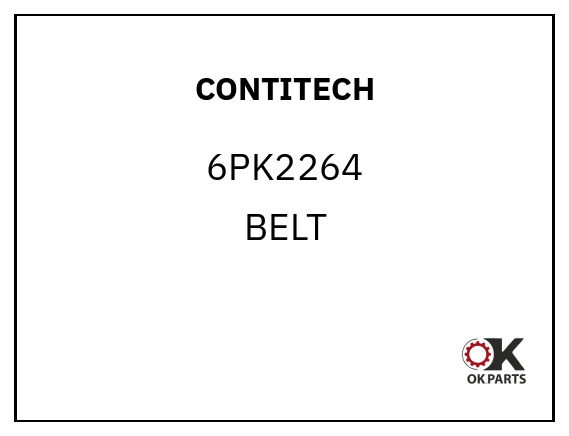 CONTITECH 6PK2264 BELT