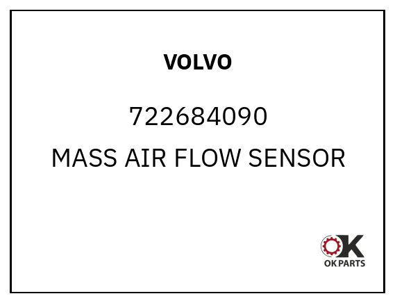 VOLVO 722684090 MASS AIR FLOW SENSOR