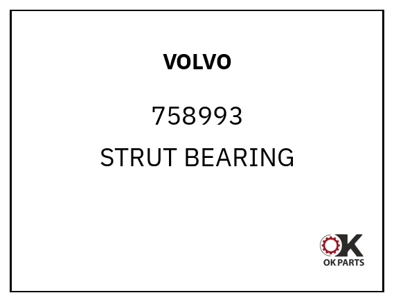 VOLVO 758993 STRUT BEARING