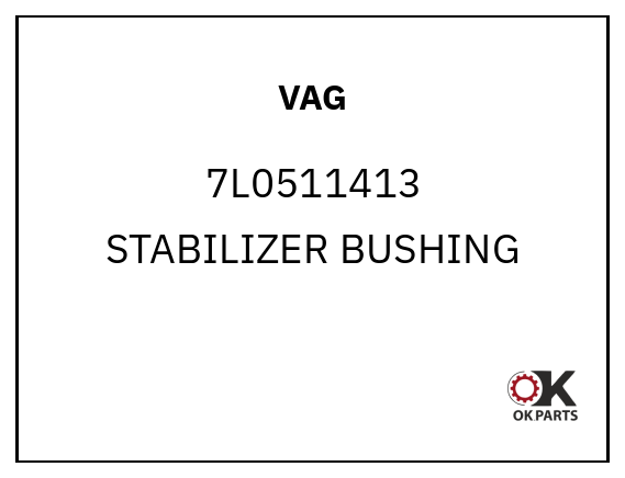 VAG 7L0511413 STABILIZER BUSHING