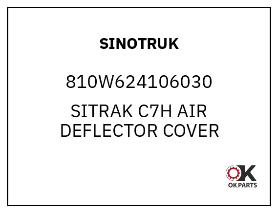 SINOTRUK 810W624106030 SITRAK C7H AIR DEFLECTOR COVER